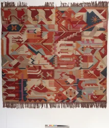 Gemusterter Teppich, 1923-24